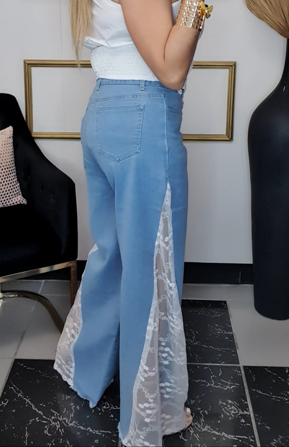 Denim Lace
