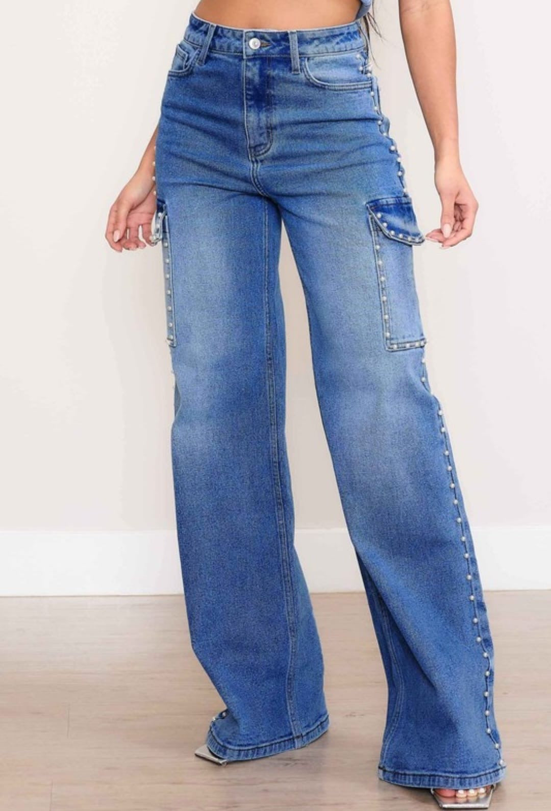 Vibrant Pearls Jeans
