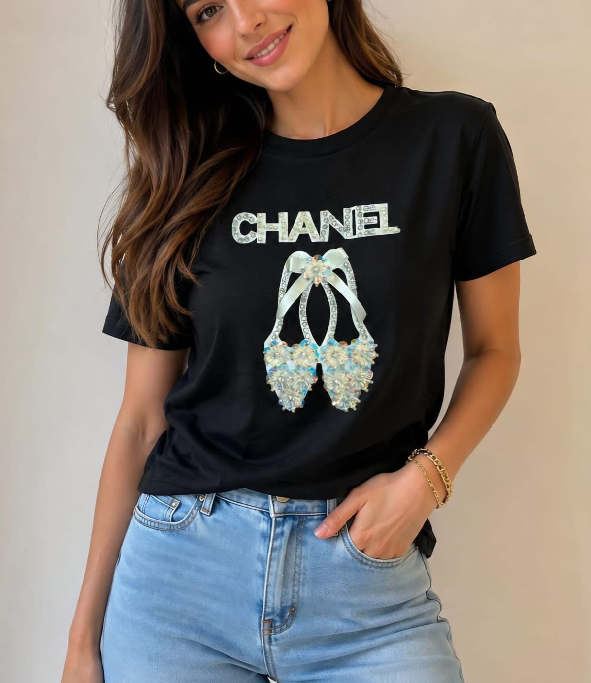 Chanel Inspired Top