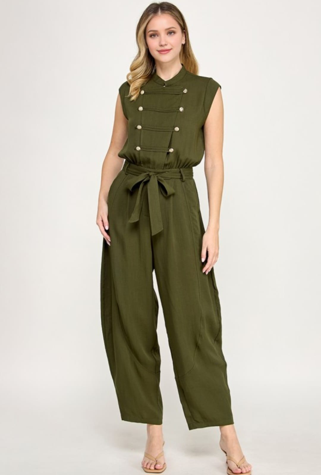 Olive Muse Jumpsuit