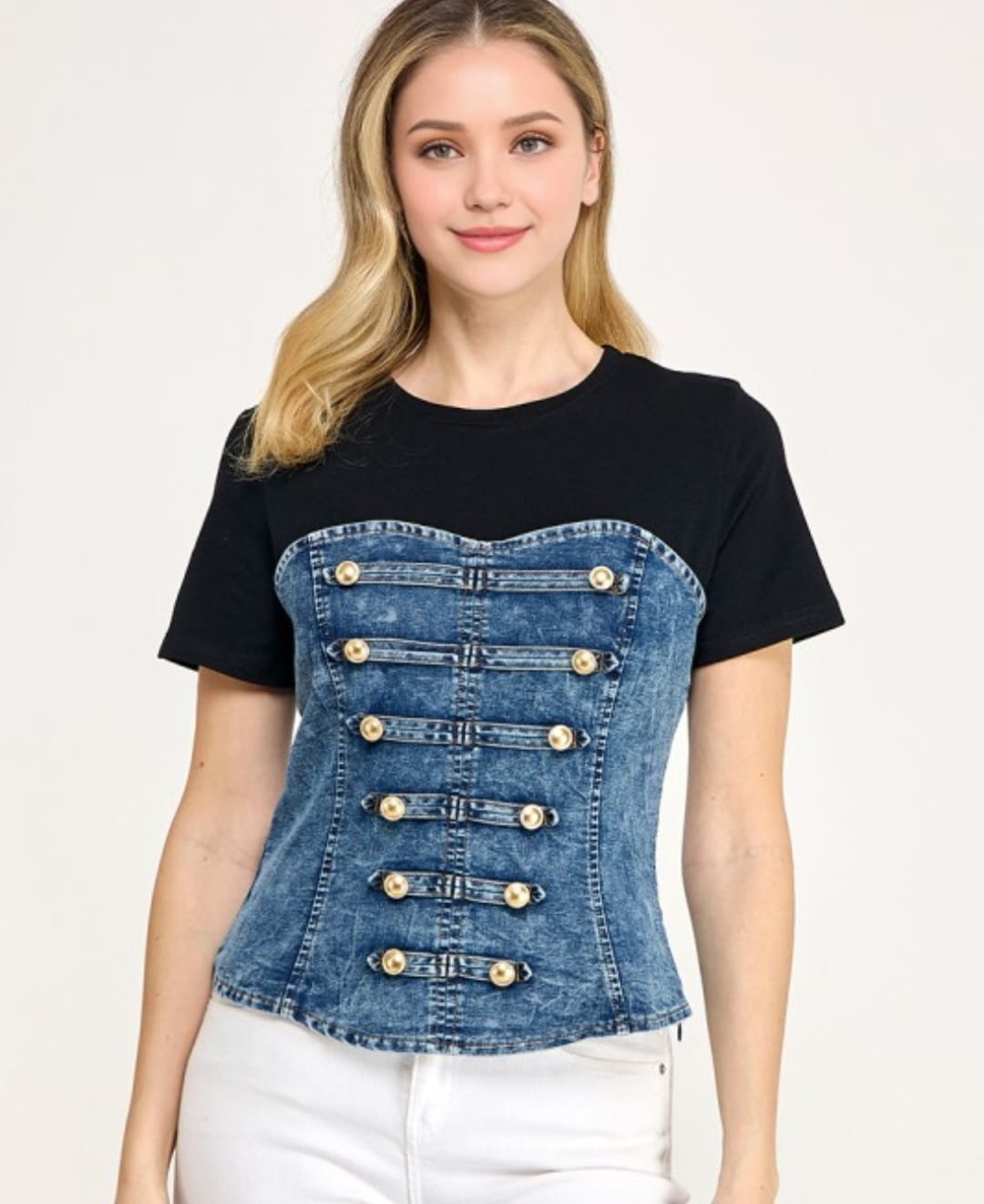 Blair Denim Top