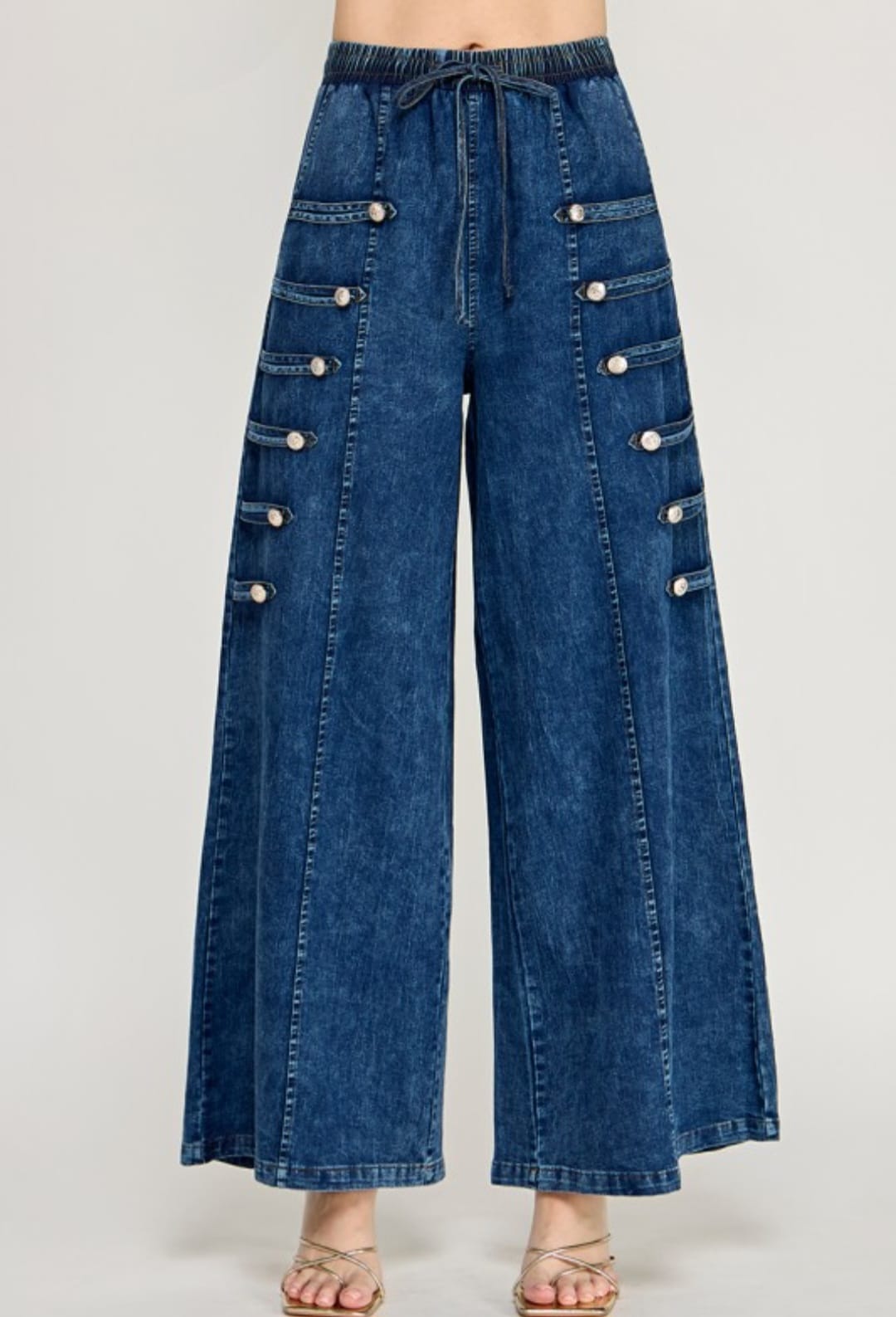 Brielle Dark Denim Pants