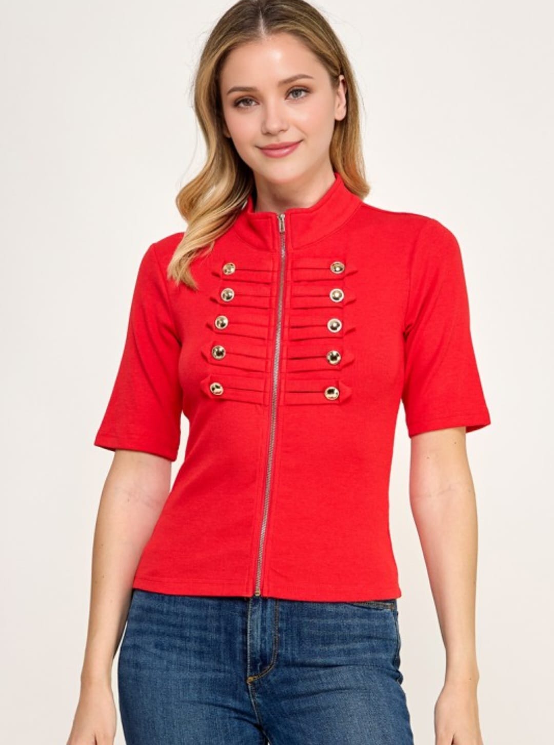 Red Napoleon Top