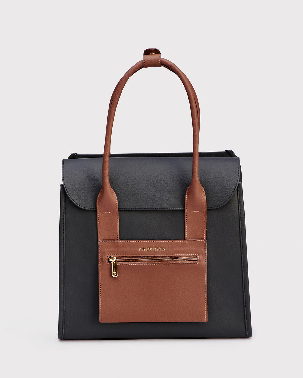 PARCHITA Maletín Nahiomi Negro & Marron
