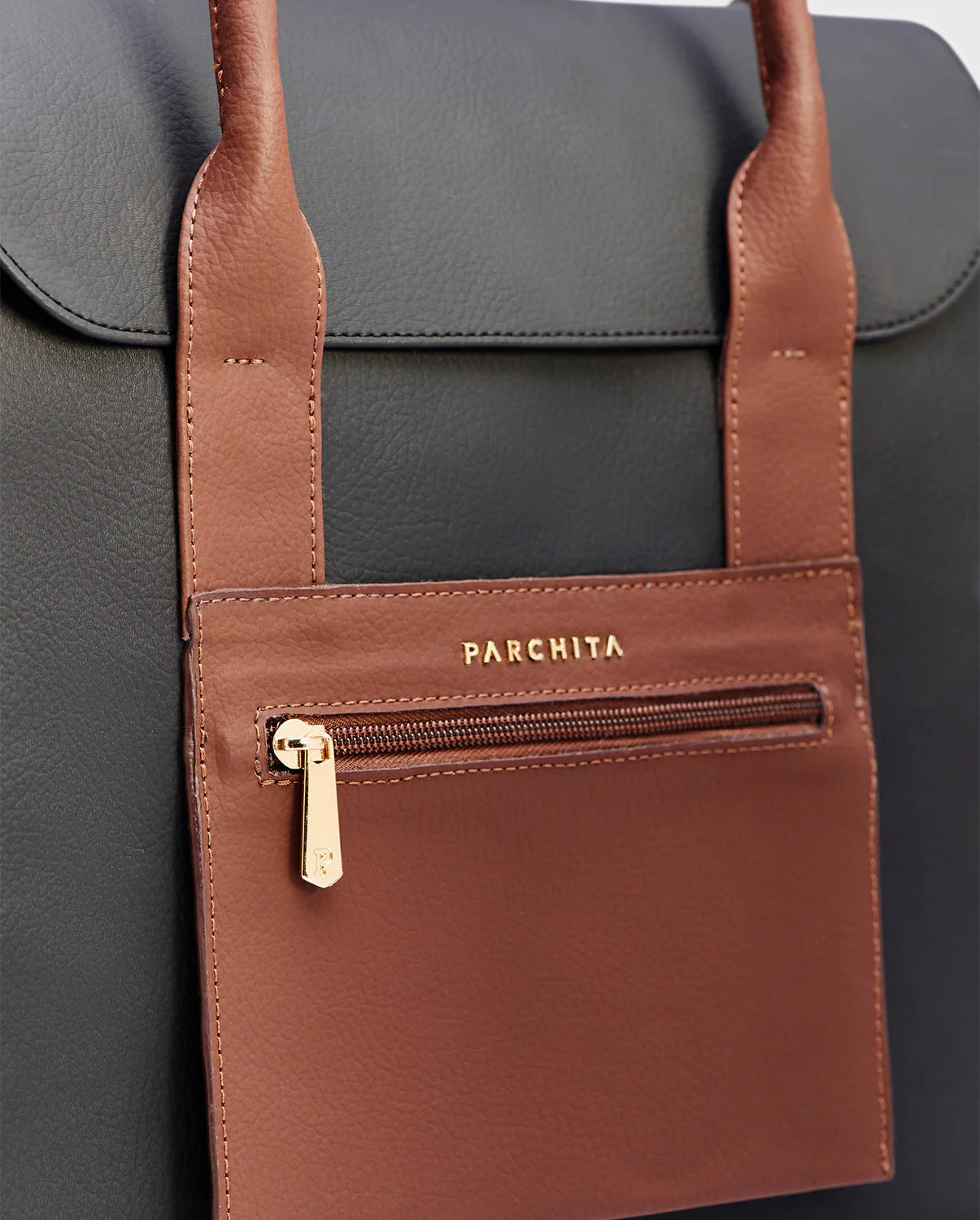 PARCHITA Maletín Nahiomi Negro & Marron