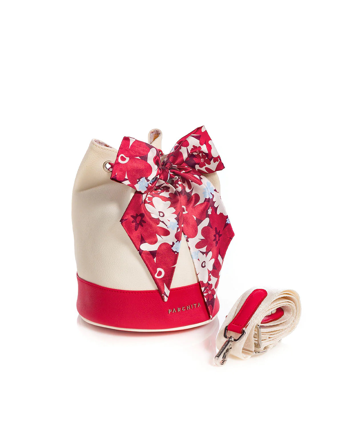 PARCHITA Cartera Vilma Ivory & Cherrie