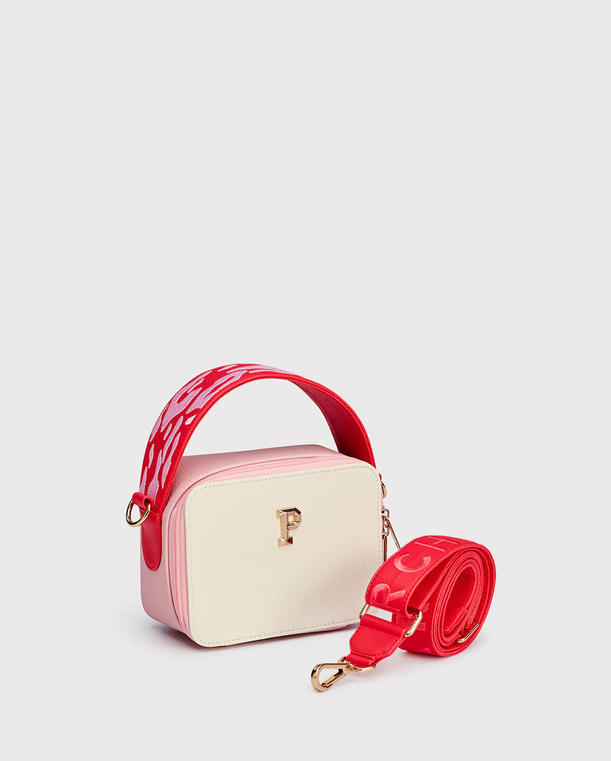 PARCHITA Cartera Vibra Wild Ivory & Cherrie