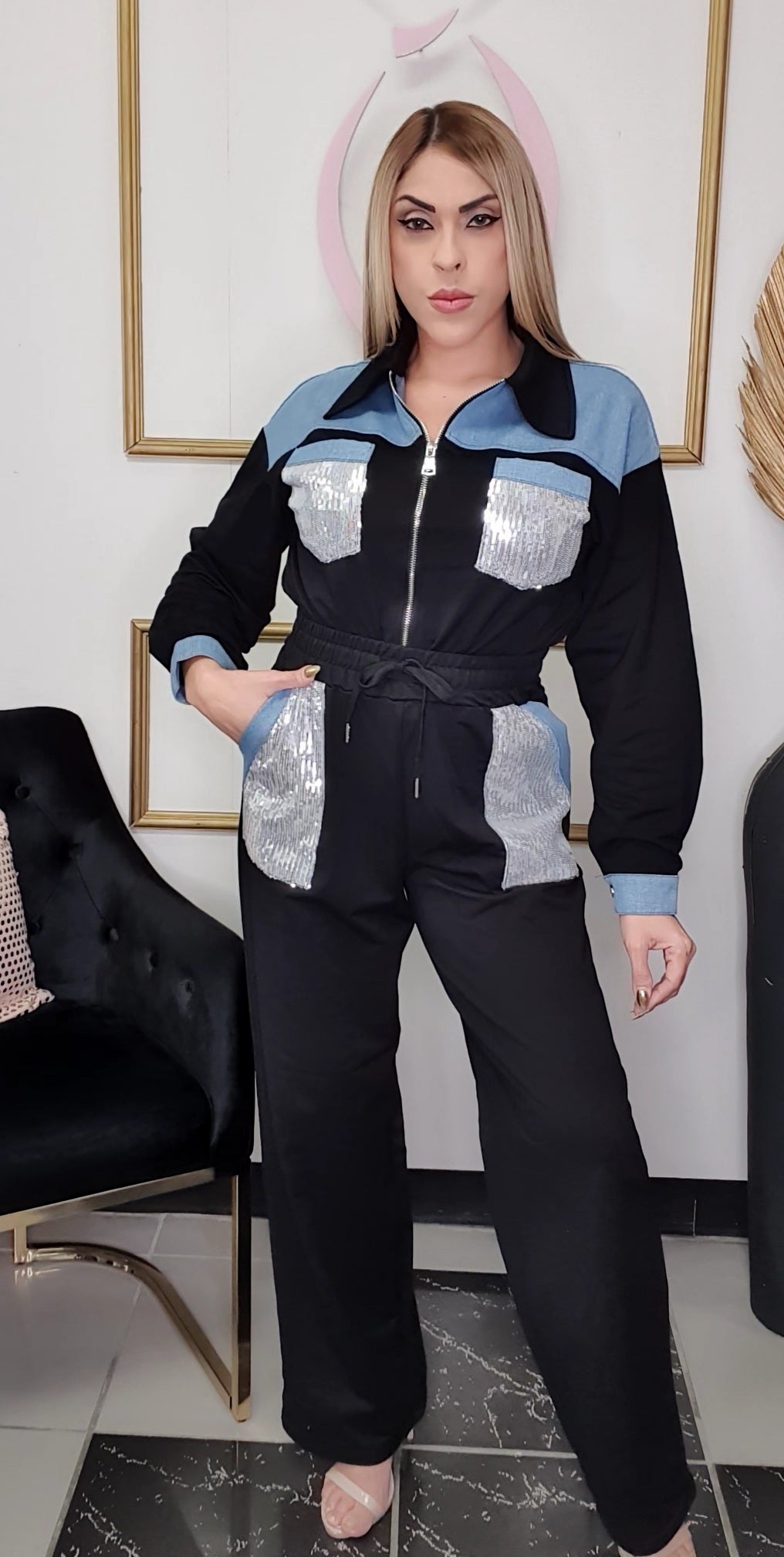 Sparklin Constrast Set