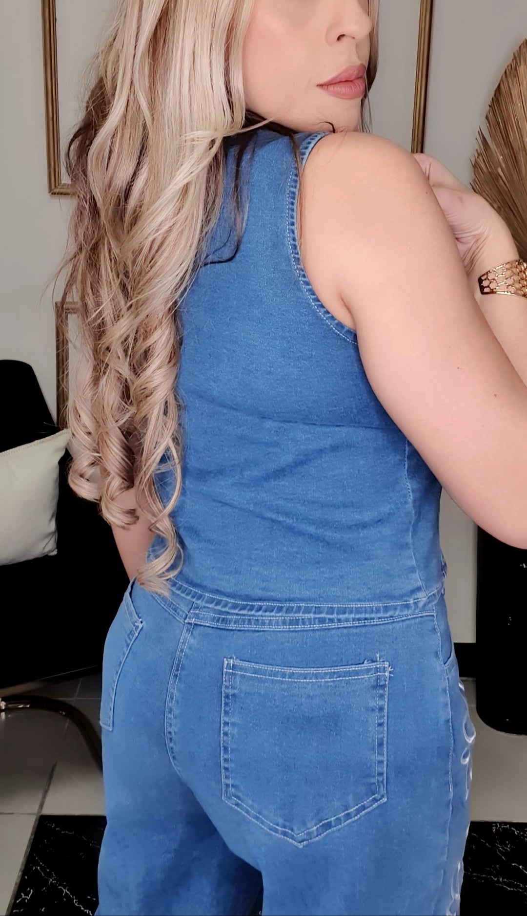 Embroidery Denim Set