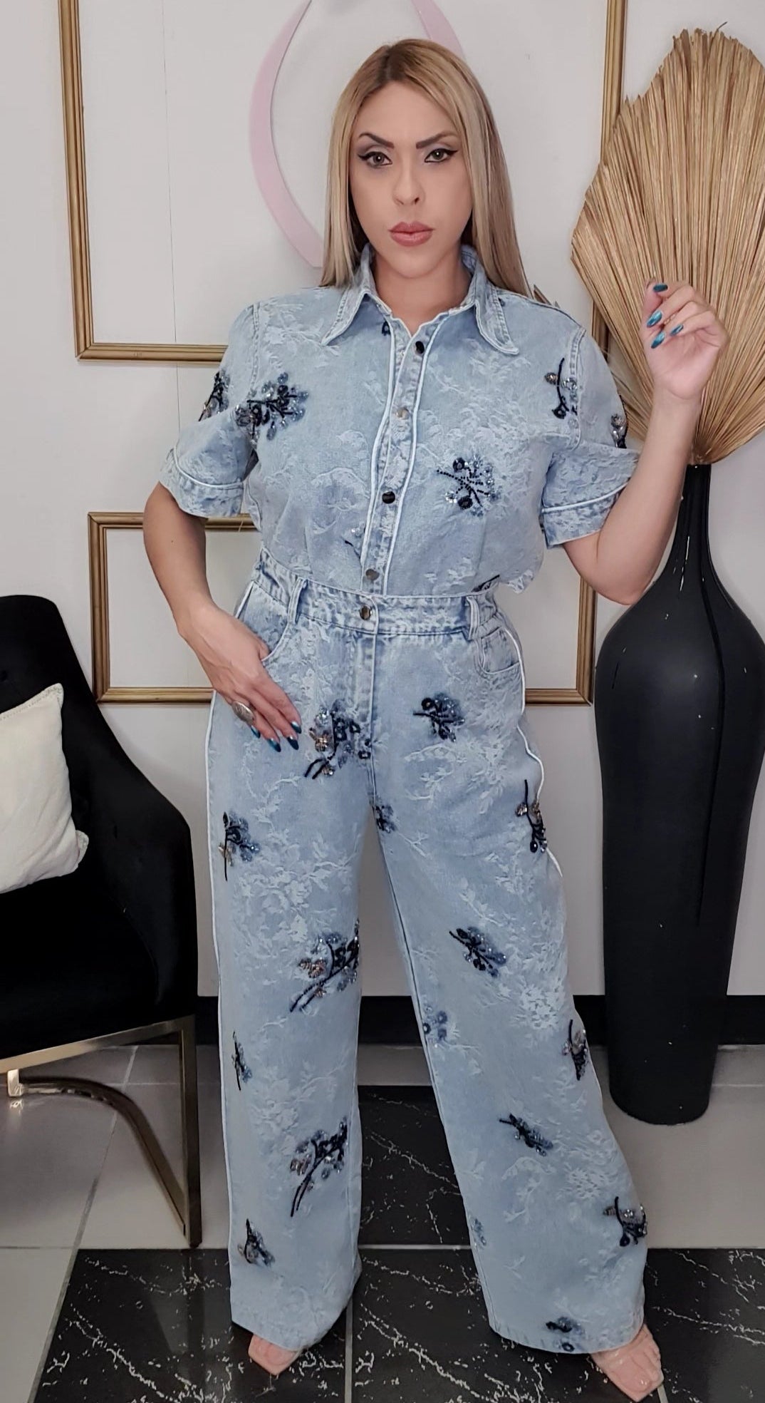 Denim Glow Set