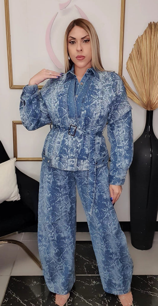 Snakeskin Chic Set
