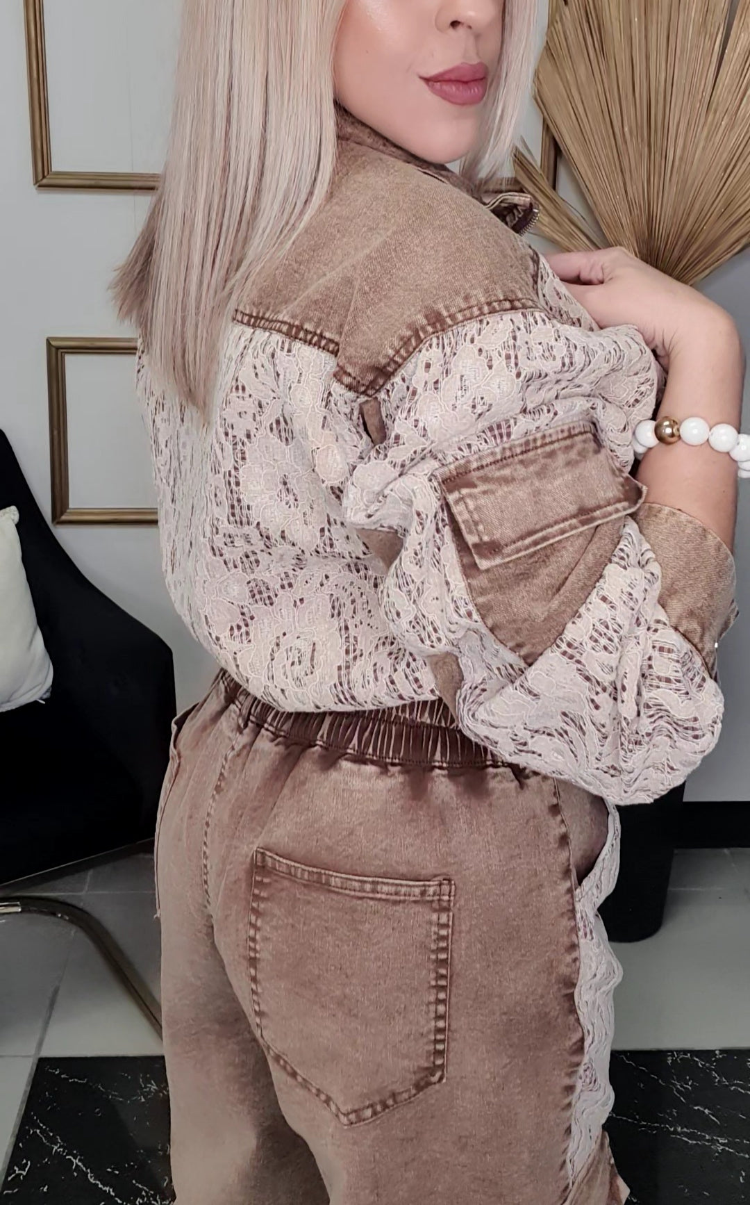 Caramel Denim Set