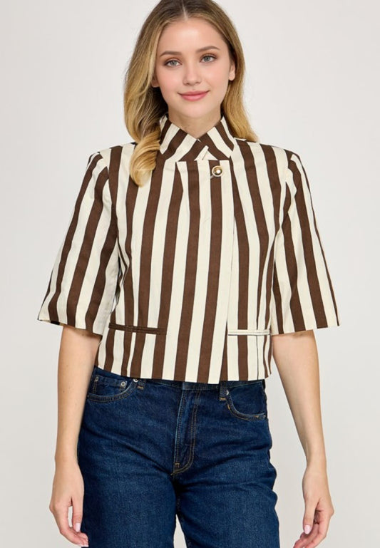 Margot Striped Jacket