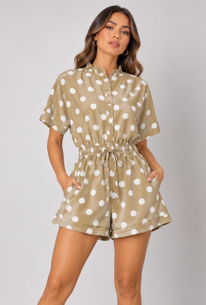 Polka Dot Romper