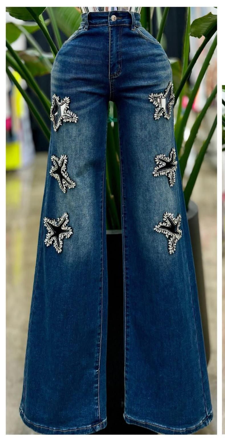 Stars Denim Pant