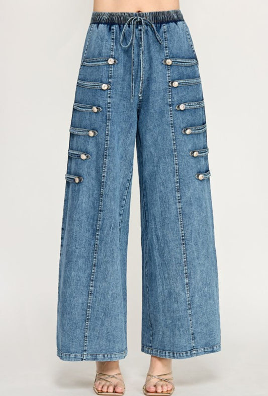 Brielle Ligth Denim Pants