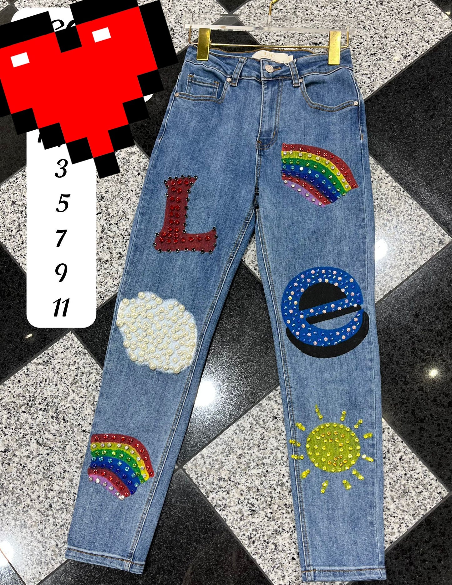 Rainbow Jeans