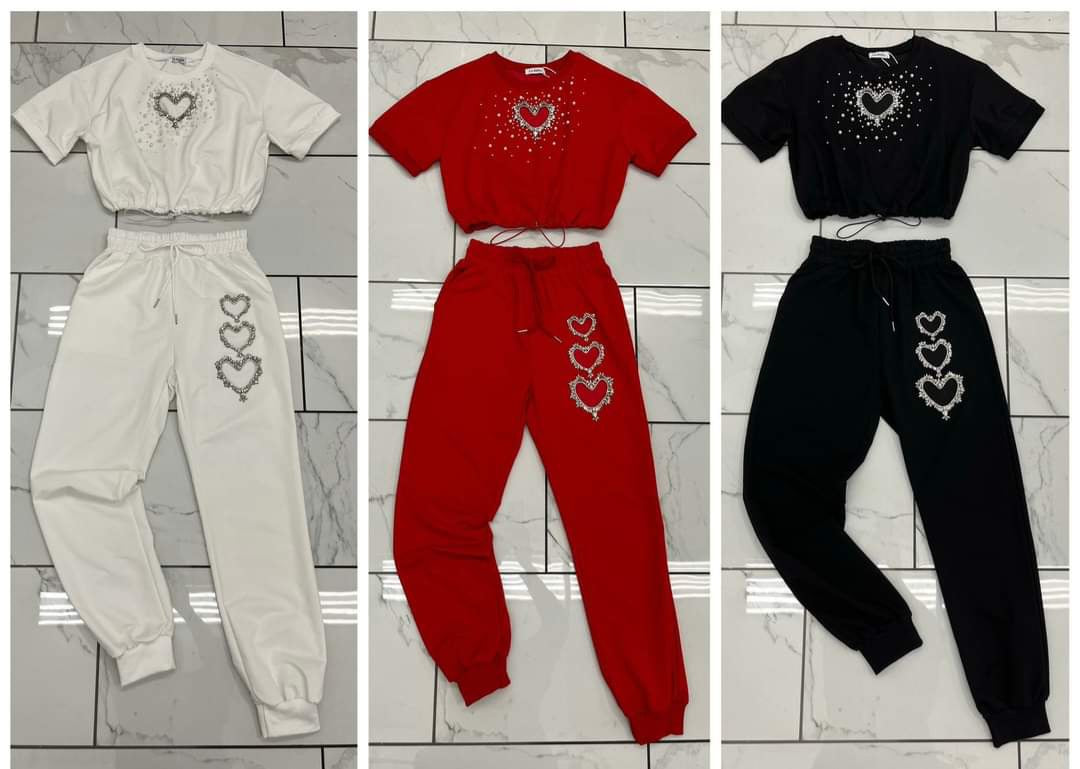 Hearts Jogger Set