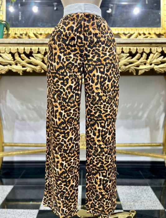 Animal Print Pants