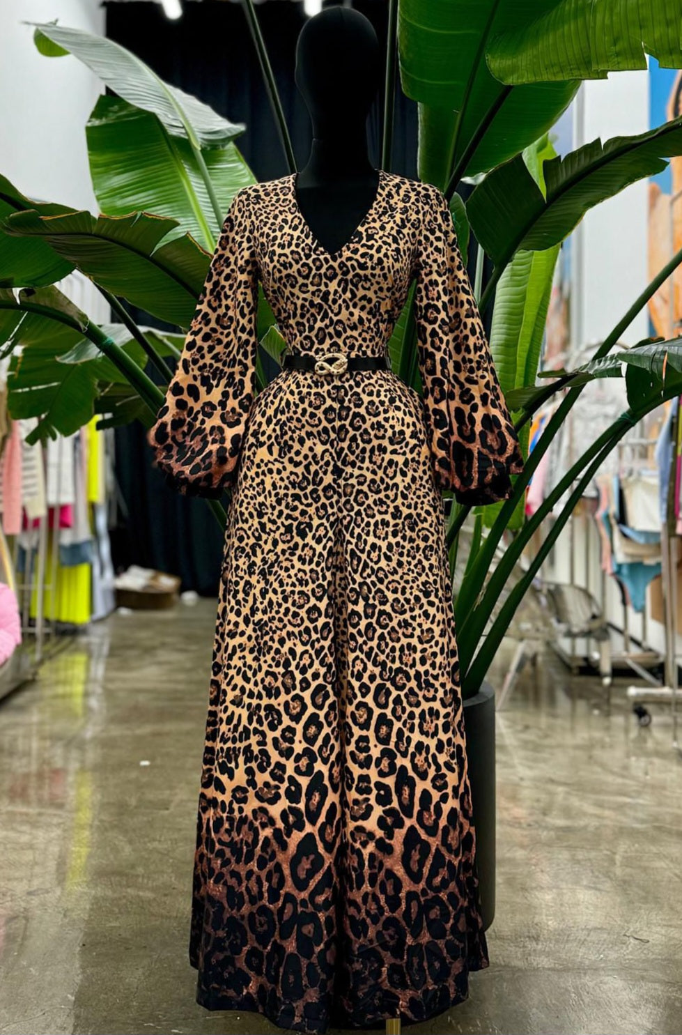 Animal Print Jumpsuit (LEER DESCRIPCIONES)