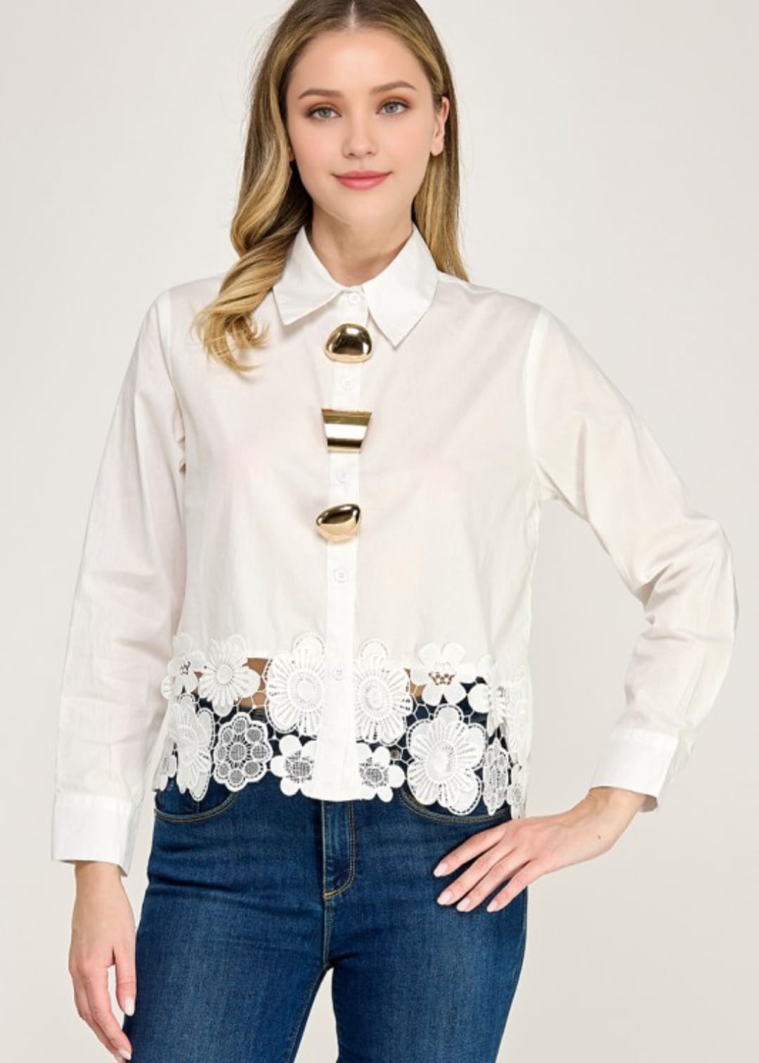 White Lace Top
