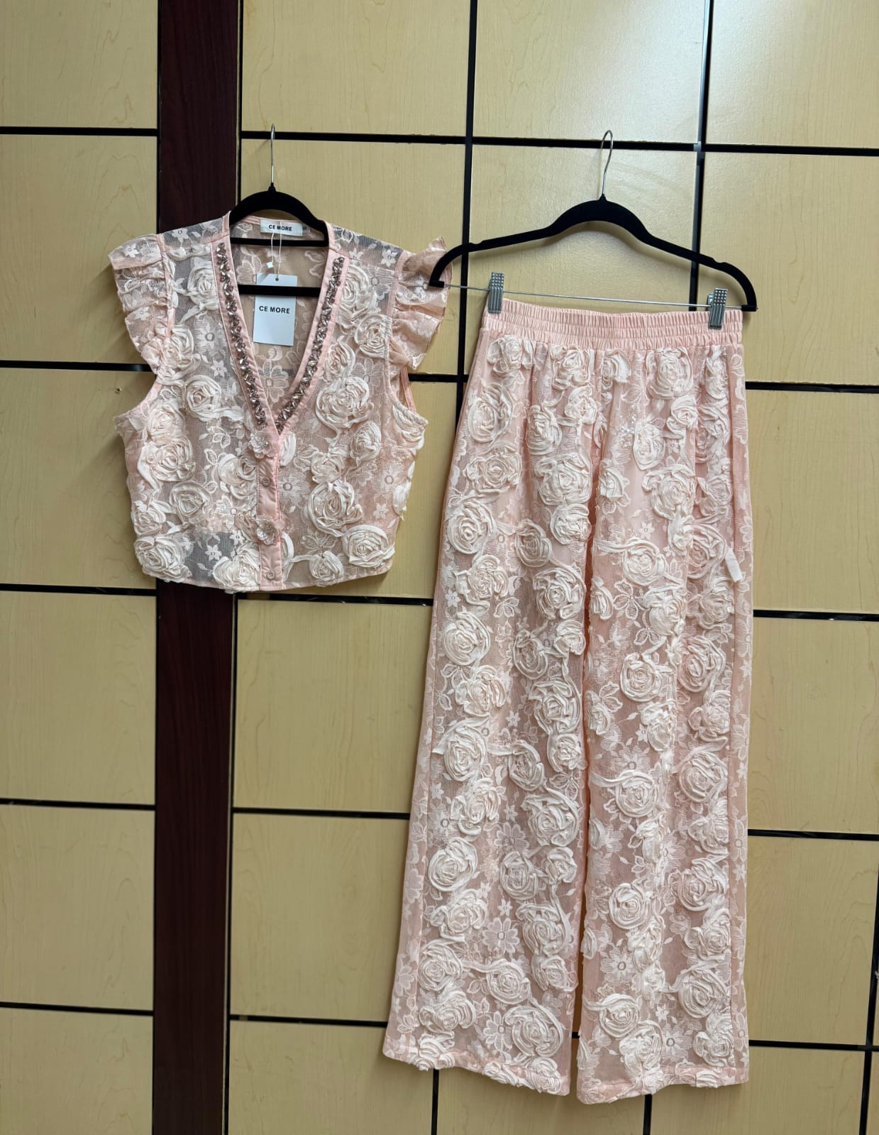 Pink Flowers Set