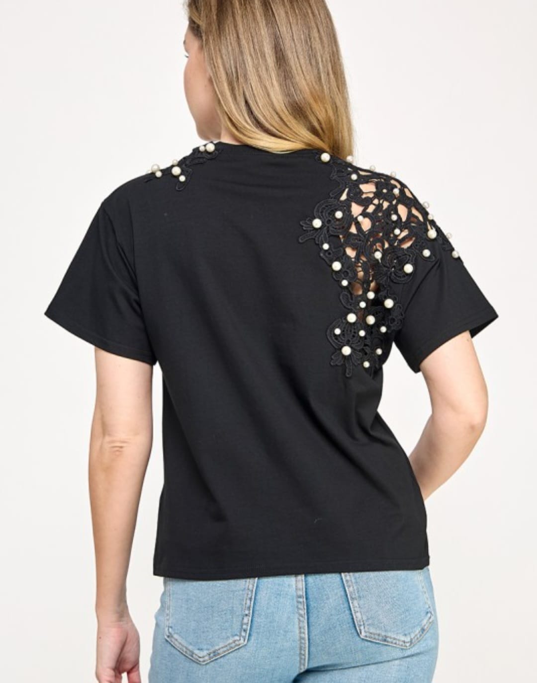 Black Pearls Top