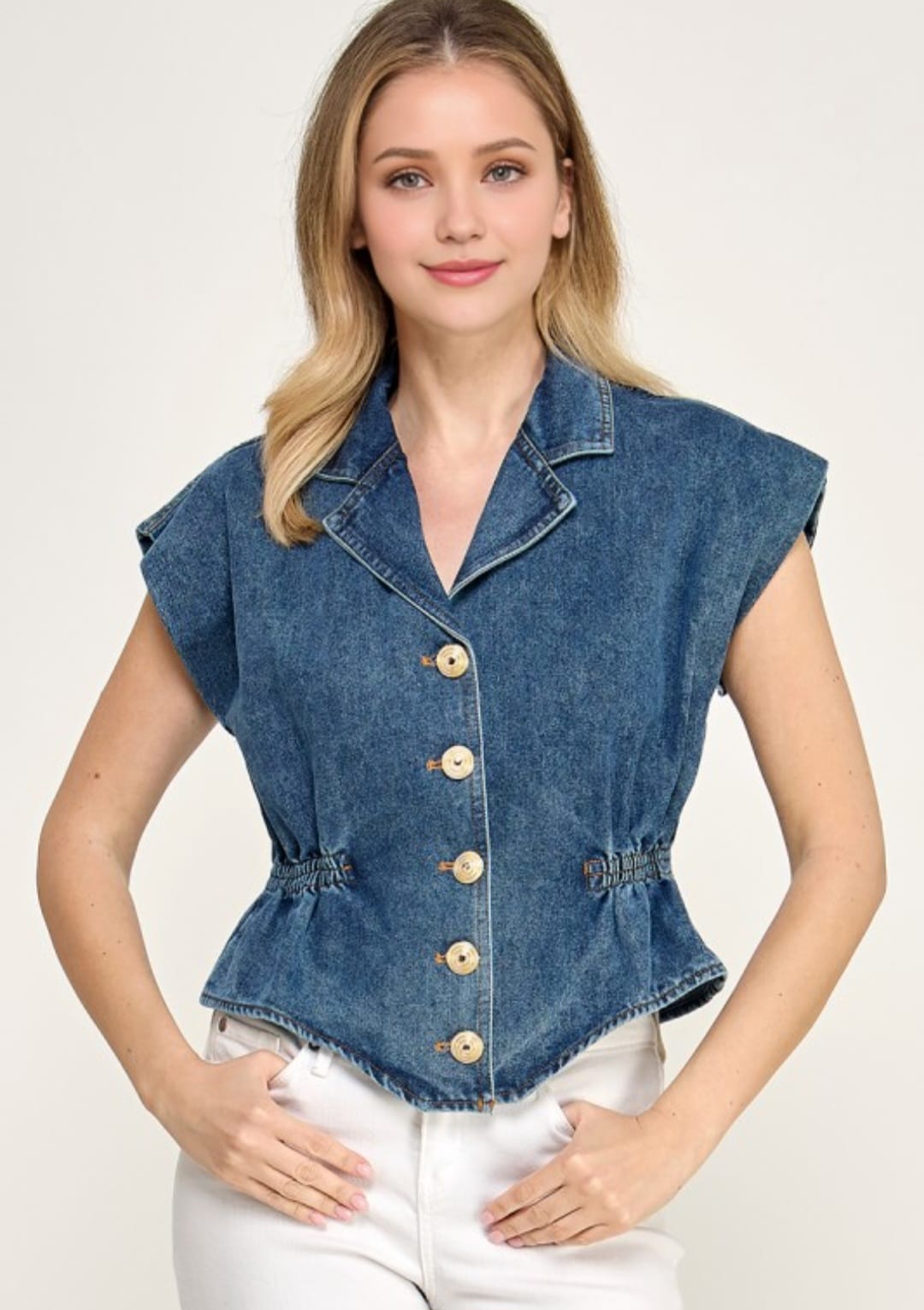 Denim Top
