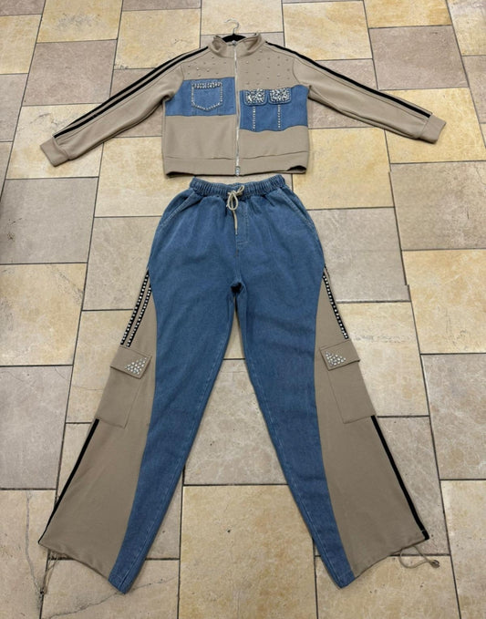 Contrast Rhinestones Set