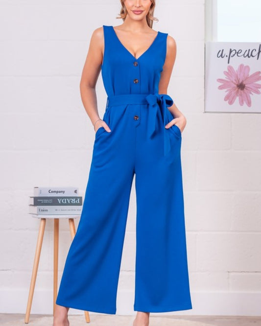 Blue Jumpsuit