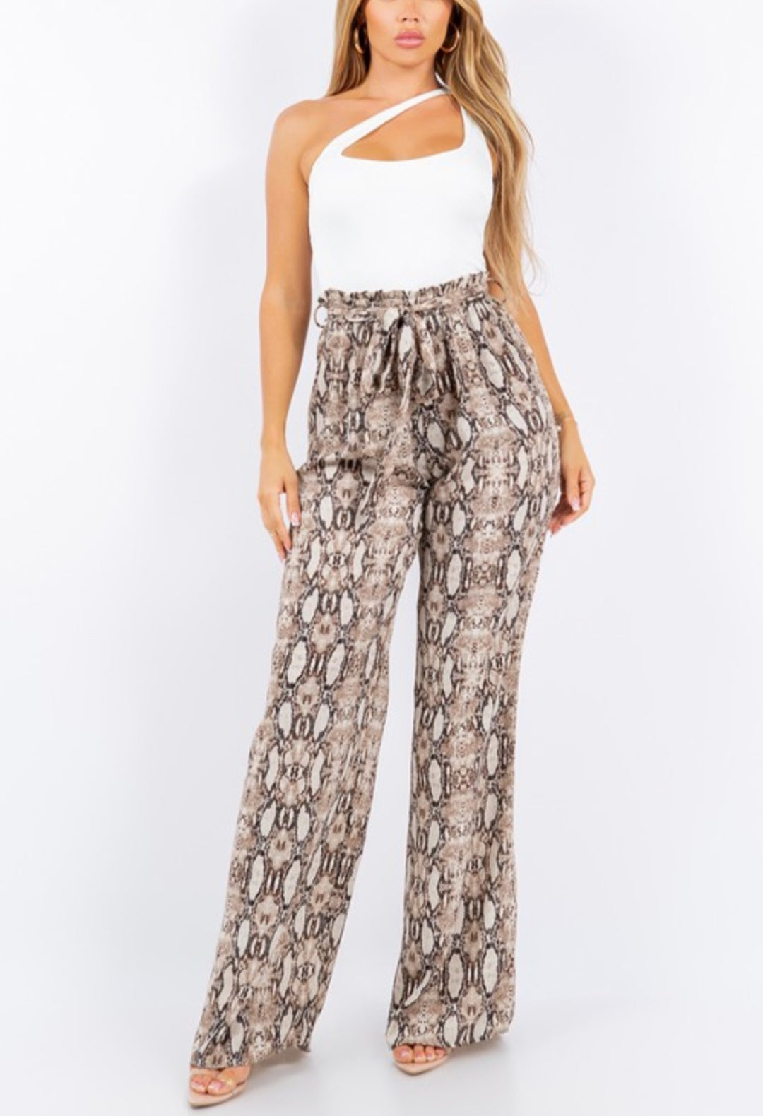 Animal Print Jumpsuit