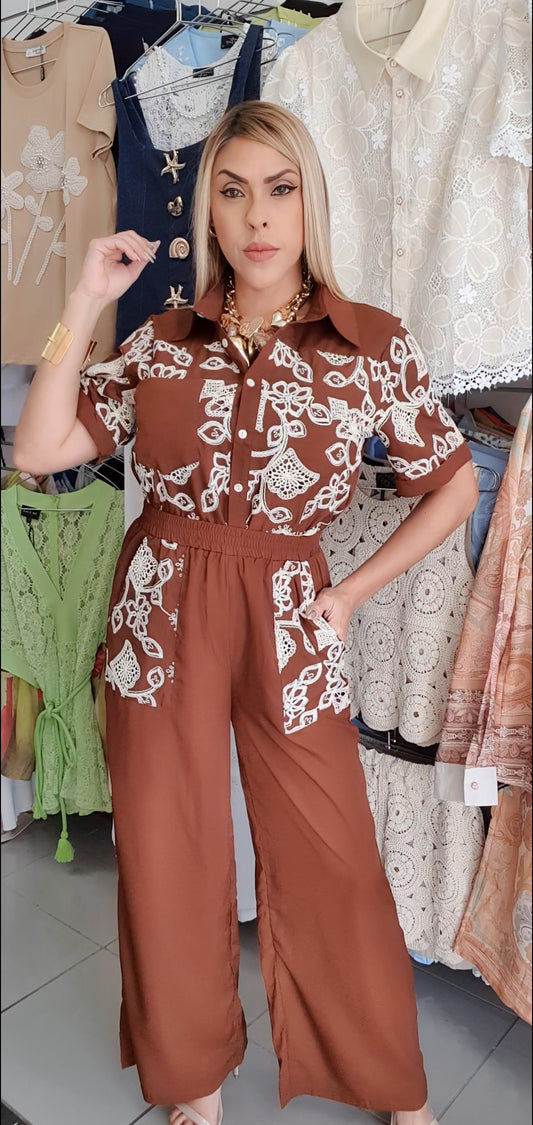 Chic Brown Set