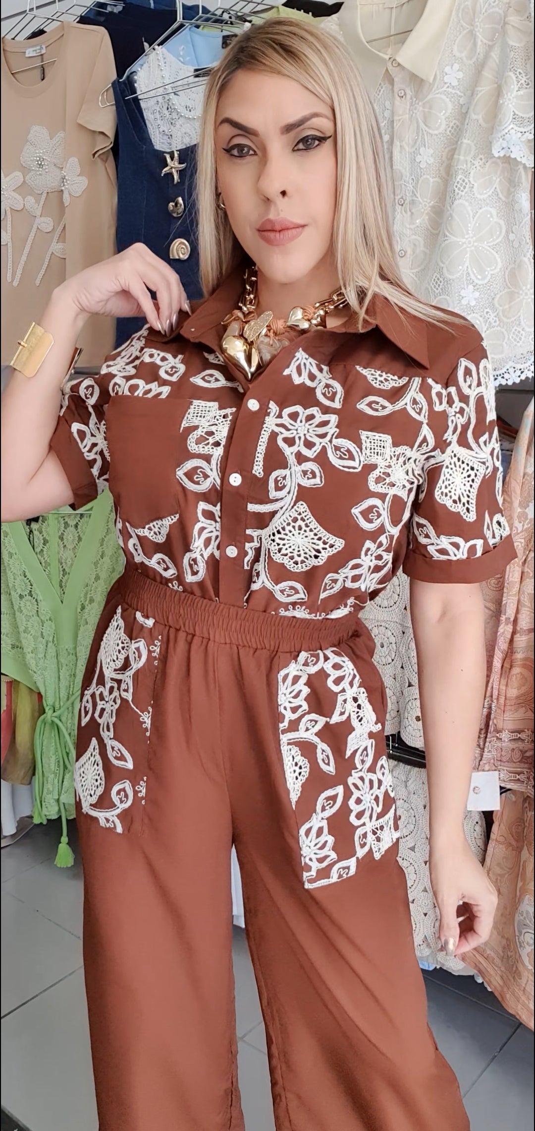 Chic Brown Set