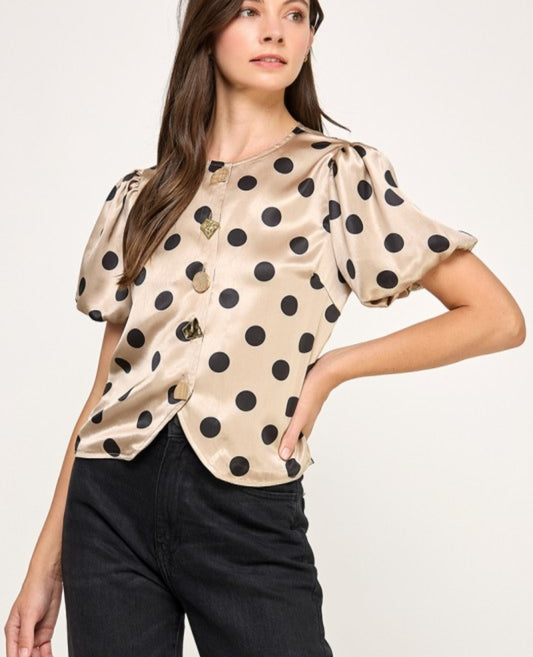 Polka Dot Top