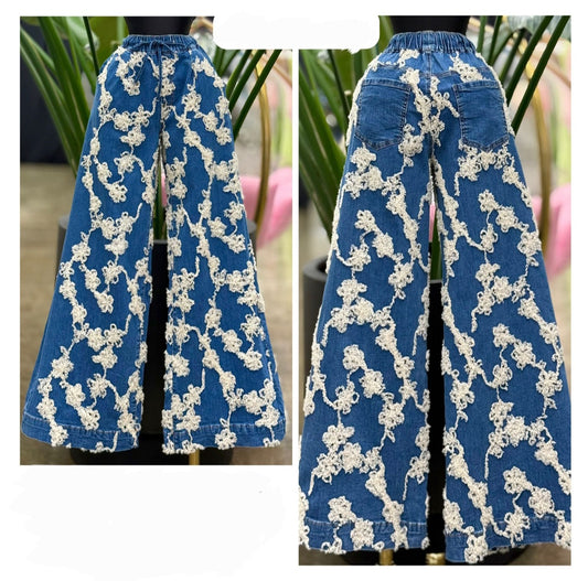 Embroidery Details Denim