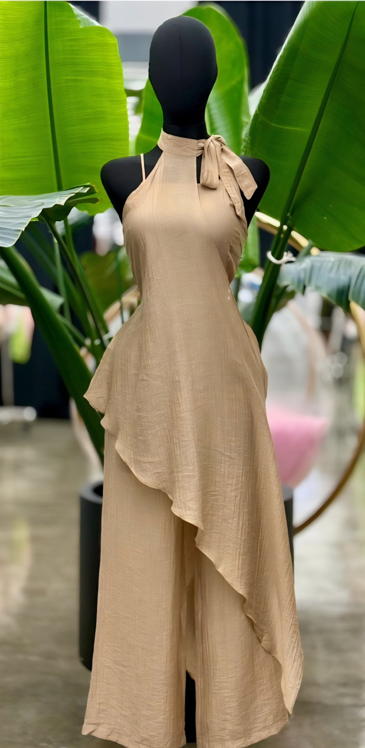 Mocha Jumpsuit