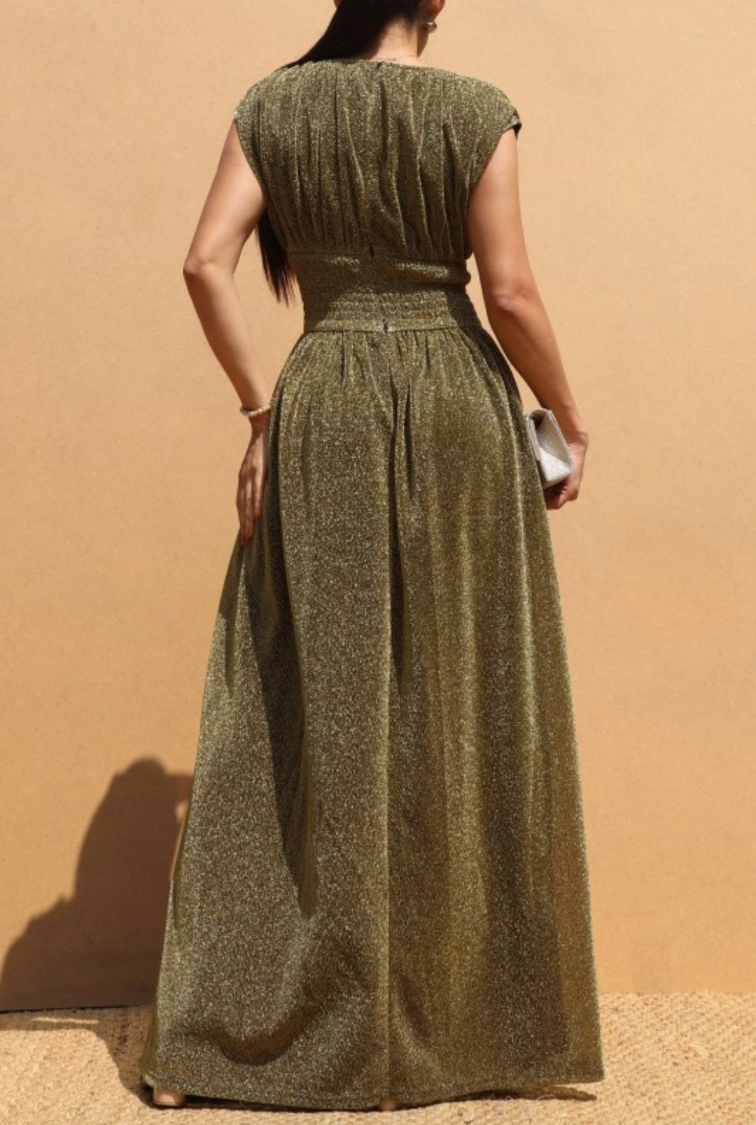 Gold Maxi Dress