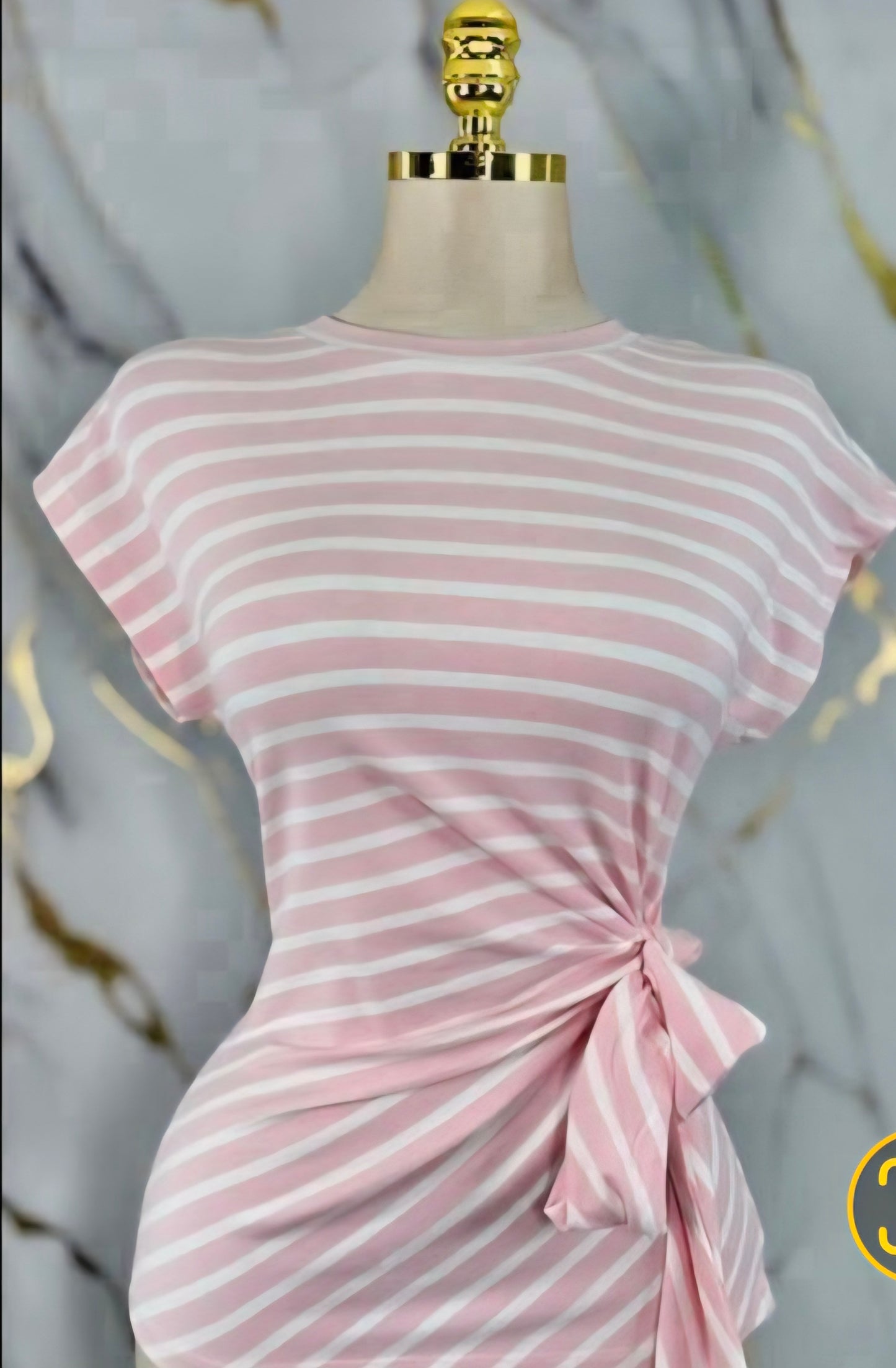 Pink Stripes Top