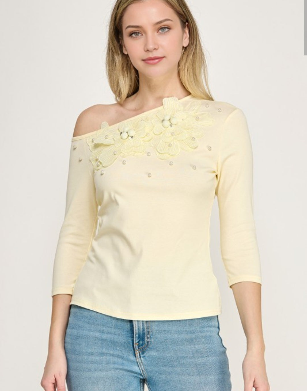 Yellow Flowers Top