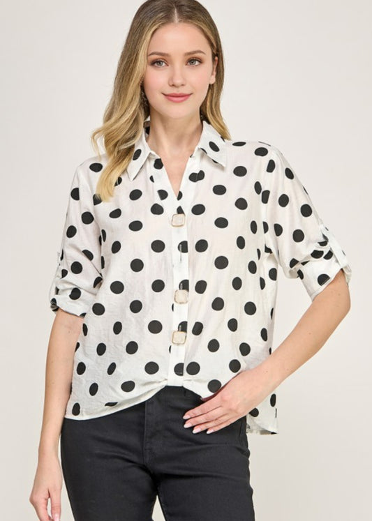 Polka Dots Top