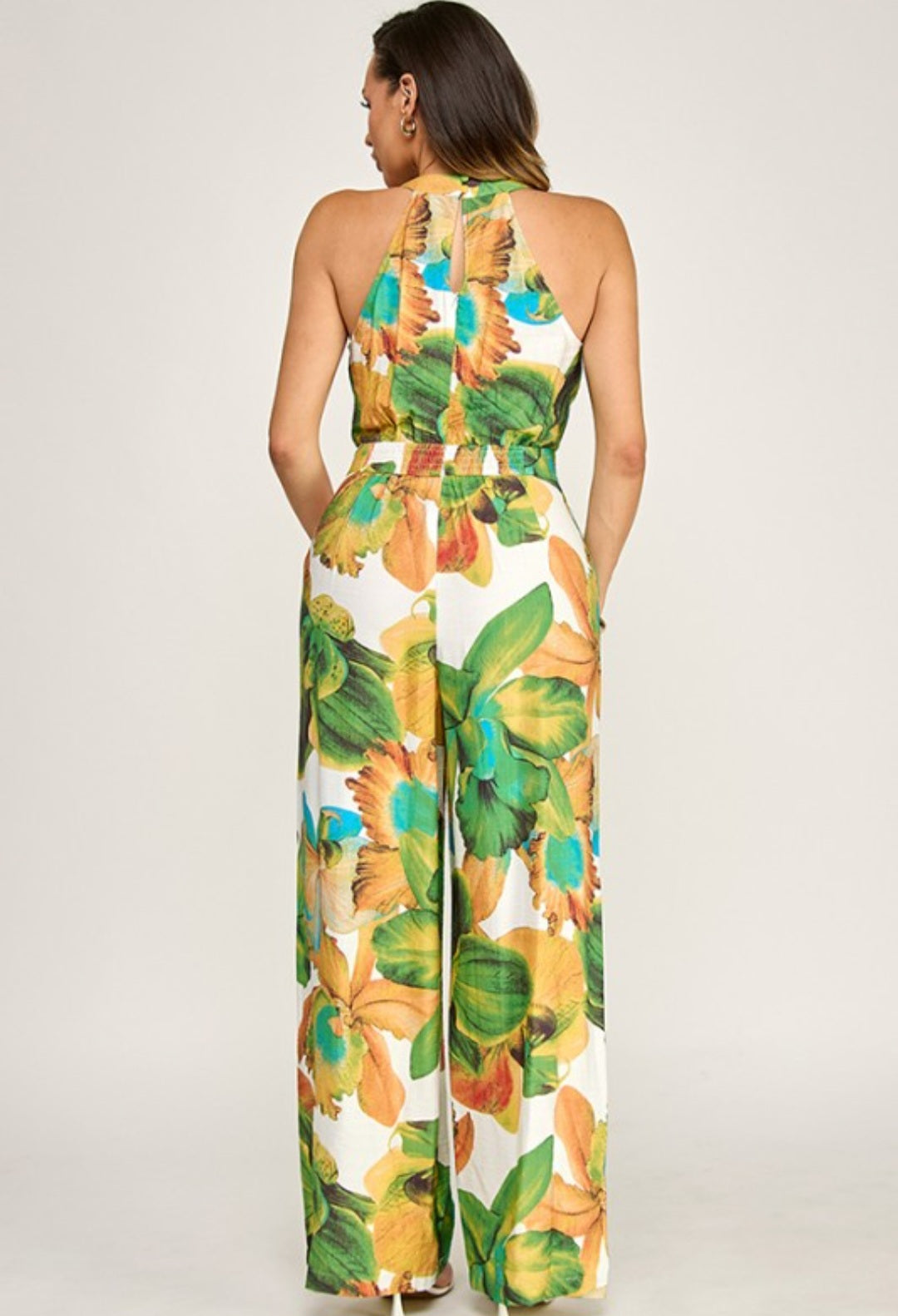 Garden Green Jumpsuit