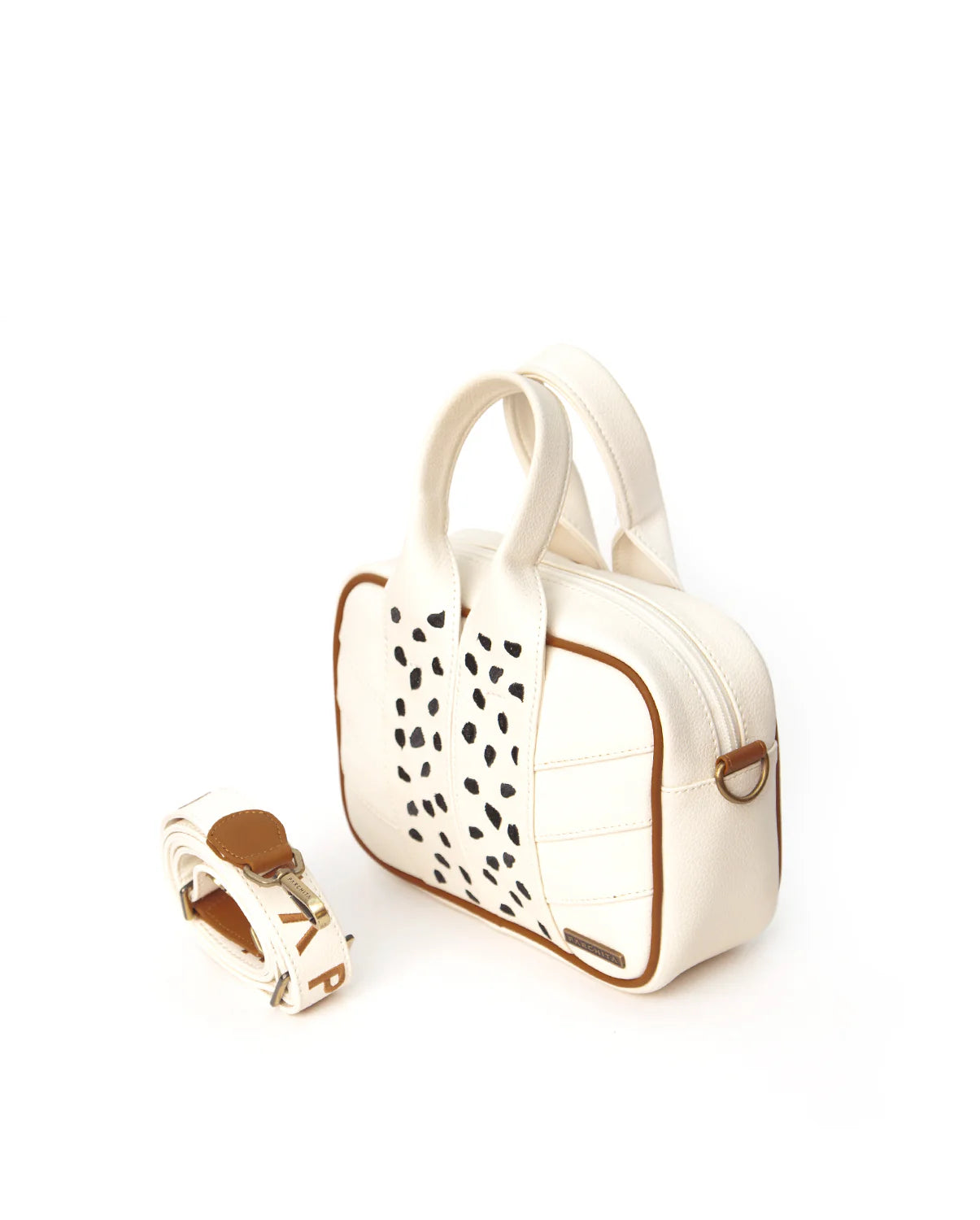 PARCHITA Bandolera Trufa Ivory