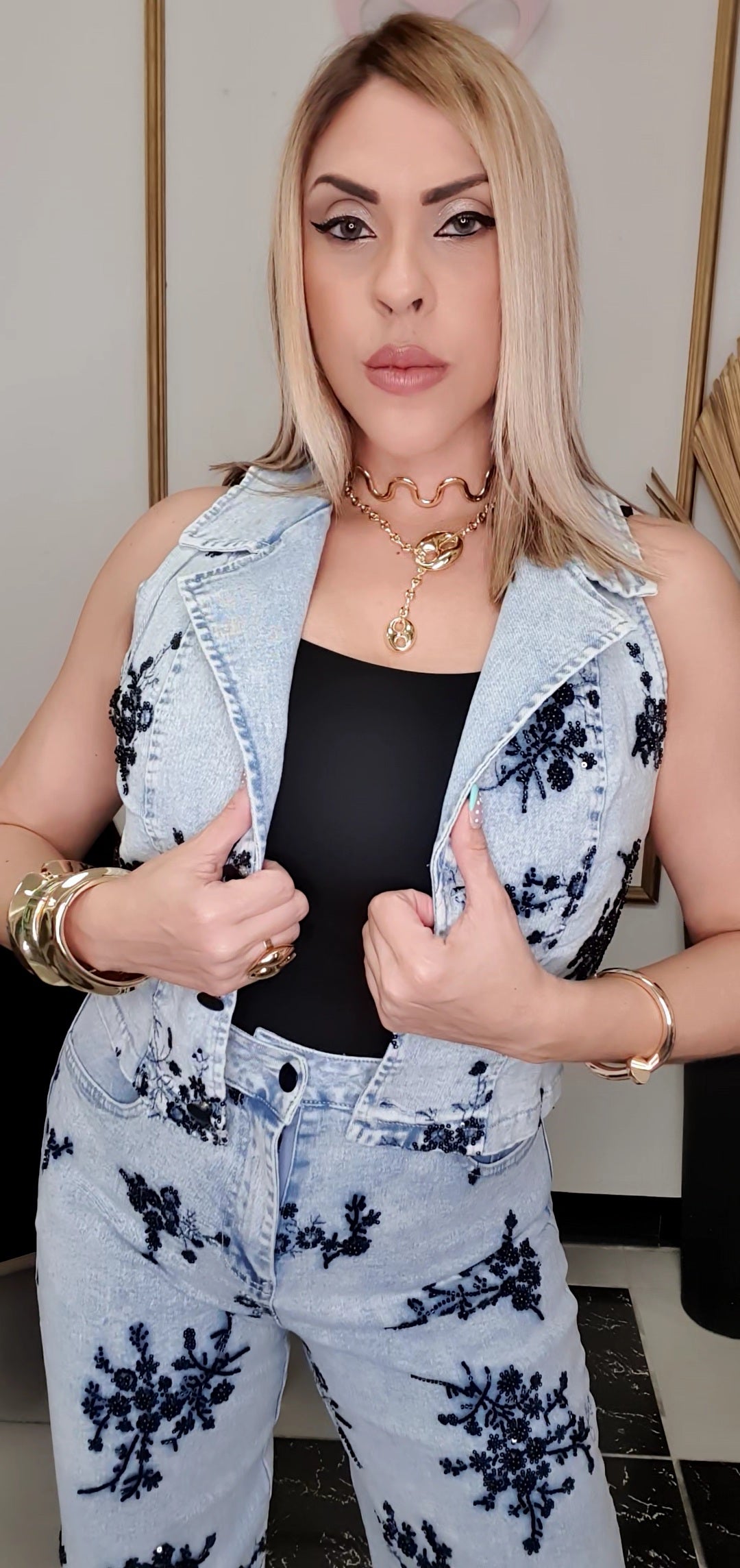 Bella Denim Set