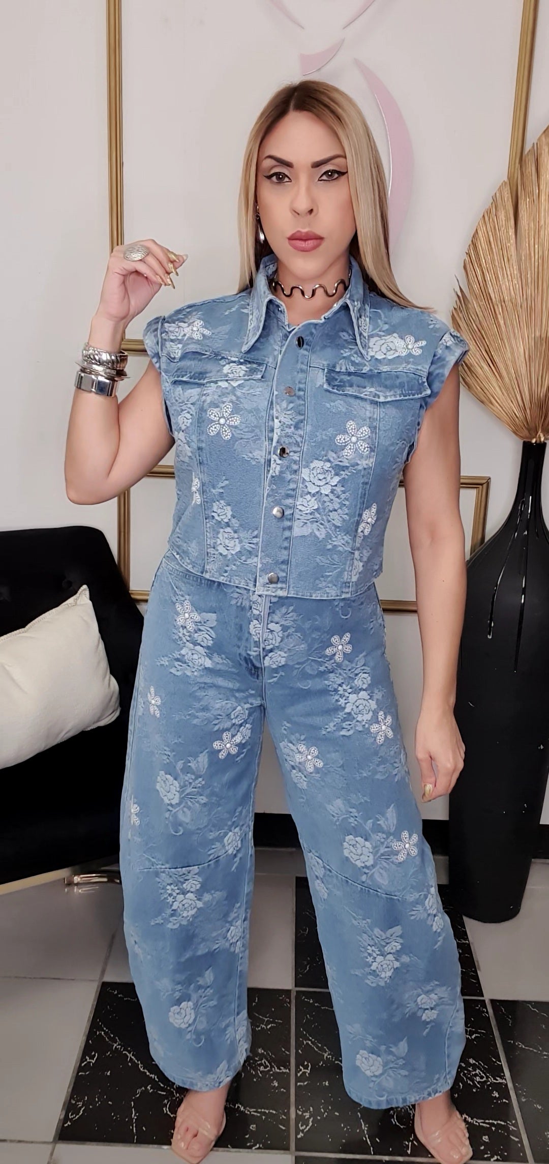 Denim Beauty Set