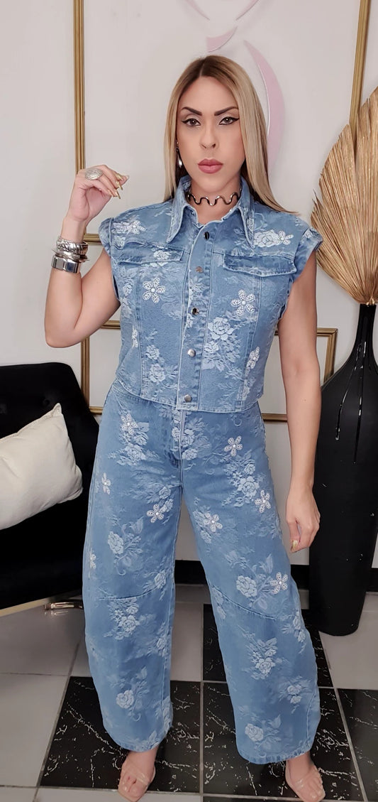 Denim Beauty Set