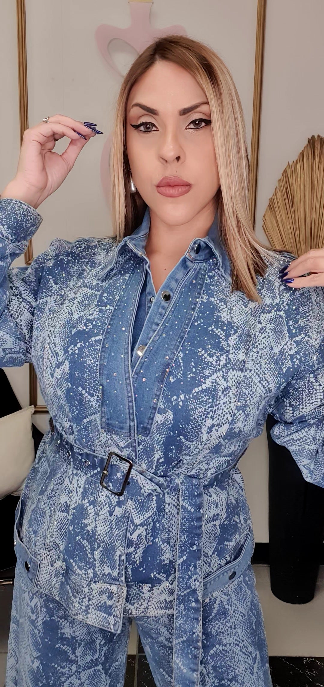 Snakeskin Chic Set