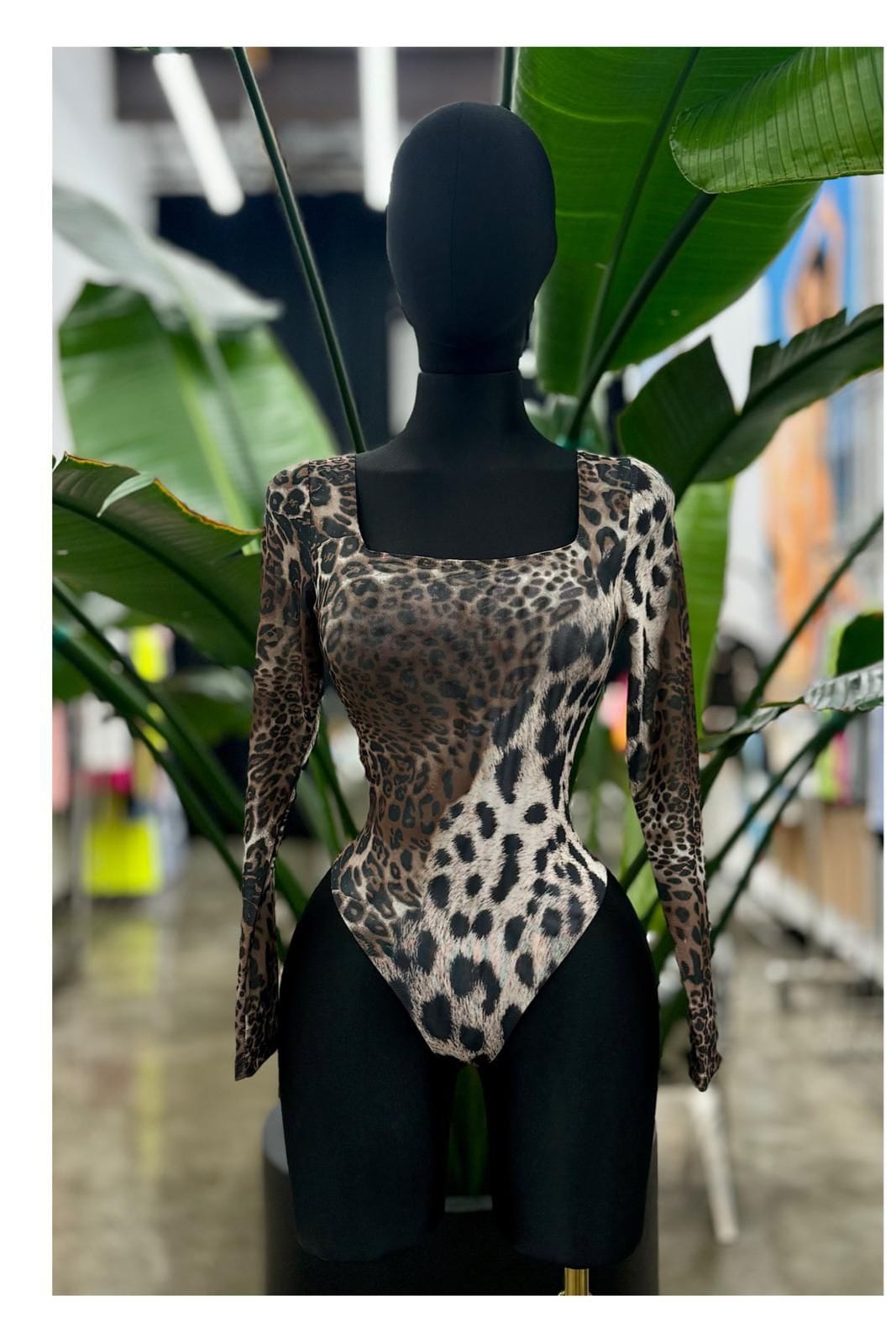 Animal Print Bodysuit