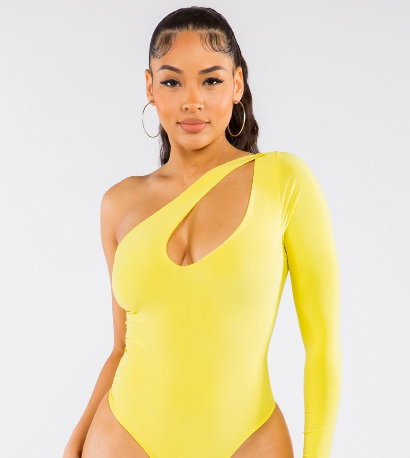 One Shoulder Bodysuit