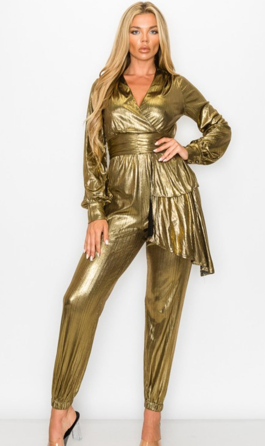 Metallic Jumpsuit