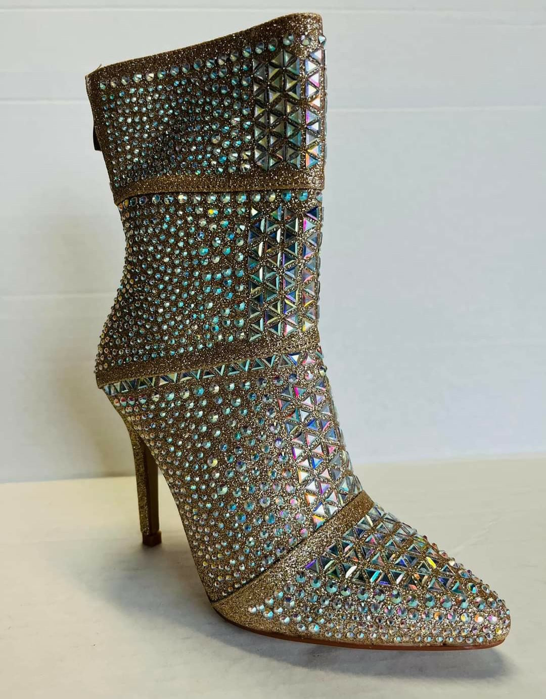 Rhinestones Boots